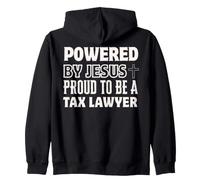 Propulsé par Jésus Fier d'être Avocat Fiscal chrétien Sweat à Capuche