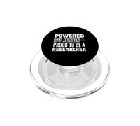 Propulsé par Jésus Fier d'être chercheur chrétien PopSockets PopGrip pour MagSafe