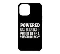 Propulsé par Jésus Fier d'être Consultant Fiscal chrétien Coque pour iPhone 12 Pro Max