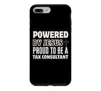 Propulsé par Jésus Fier d'être Consultant Fiscal chrétien Coque pour iPhone 7 Plus/8 Plus