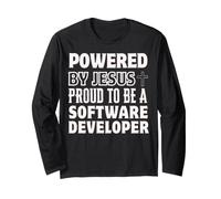 Propulsé par Jésus Fier d'être développeur de logiciels Christian Manche Longue