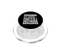 Propulsé par Jésus Fier d'être développeur de logiciels Christian PopSockets PopGrip pour MagSafe