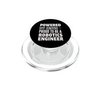 Propulsé par Jésus Fier d'être ingénieur robotique chrétien PopSockets PopGrip pour MagSafe