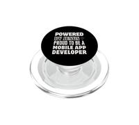 Propulsé par Jésus Fier d'être Le développeur d'applications Mobiles Christian PopSockets PopGrip pour MagSafe
