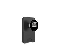 Propulsé par Jésus Fier d'être Le gestionnaire des Relations publiques chrétiennes PopSockets PopWallet pour MagSafe