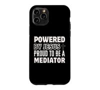 Propulsé par Jésus Fier d'être médiateur chrétien Coque pour iPhone 11 Pro