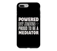 Propulsé par Jésus Fier d'être médiateur chrétien Coque pour iPhone 7 Plus/8 Plus
