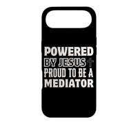 Propulsé par Jésus Fier d'être médiateur chrétien Coque pour iPhone Air