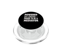 Propulsé par Jésus Fier d'être médiateur chrétien PopSockets PopGrip pour MagSafe