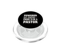 Propulsé par Jésus Fier d'être Pasteur chrétien PopSockets PopGrip pour MagSafe