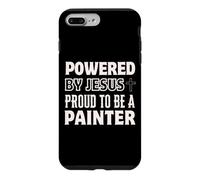 Propulsé par Jésus Fier d'être Peintre chrétien Coque pour iPhone 7 Plus/8 Plus