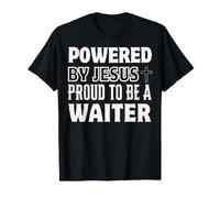 Propulsé par Jésus Fier d'être serviteur chrétien T-Shirt