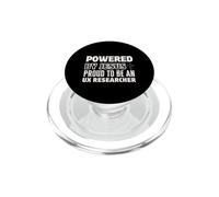 Propulsé par Jésus Fier d'être Un chercheur UX Christian PopSockets PopGrip pour MagSafe