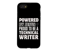 Propulsé par Jésus Fier d'être Un écrivain Technique chrétien Coque pour iPhone SE (2020) / 7/8