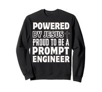 Propulsé par Jésus Fier d'être Un ingénieur chrétien Sweatshirt
