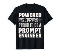 Propulsé par Jésus Fier d'être Un ingénieur chrétien T-Shirt