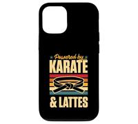 Propulsé par Karate and Lattes Retro Vintage Coffee Love Coque pour iPhone 12/12 Pro