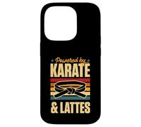 Propulsé par Karate and Lattes Retro Vintage Coffee Love Coque pour iPhone 14 Pro