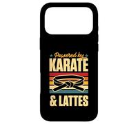 Propulsé par Karate and Lattes Retro Vintage Coffee Love Coque pour iPhone 17 Pro Max