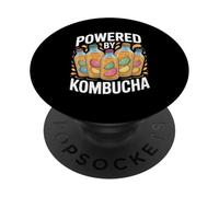 Propulsé par Kombucha Enthusiast Graphic PopSockets PopGrip Adhésif