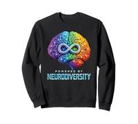 Propulsé par la Sensibilisation à la neurodiversité à l'Autisme et à la santé mentale Sweatshirt