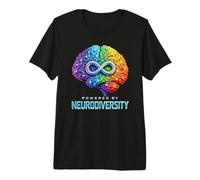 Propulsé par la Sensibilisation à la neurodiversité à l'Autisme et à la santé mentale T-Shirt Haut de Gamme