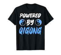 Propulsé Par Le Qigong Énergie Yin Yang T-Shirt