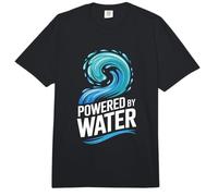 Propulsé par l'eau, océan, Vagues sur Le thème du Surf Comfort Colors Adult Heavyweight T-Shirt