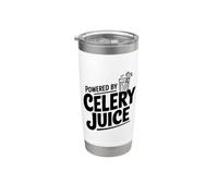 Propulsé par les amateurs de jus de céleri Funny Health Gobelet isotherme en acier inoxydable double paroi