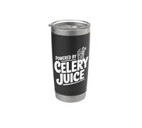 Propulsé par les amateurs de jus de céleri Funny Health Gobelet isotherme en acier inoxydable double paroi