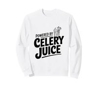 Propulsé par Les Amateurs de jus de céleri Funny Health Sweatshirt