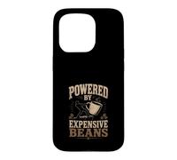 Propulse par Les Grains Chers - Amateurs de Cafe Coque pour iPhone 15 Pro