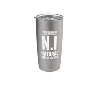 Propulsé par l'intelligence naturelle Gobelet isotherme en acier inoxydable double paroi