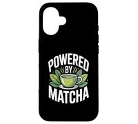 Propulsé par Matcha Leafy Cup Tea Boost Coque pour iPhone 16