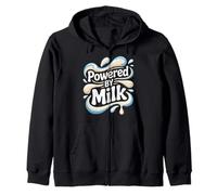 Propulsé par Milk Funny Dairy Lover Sweat à Capuche