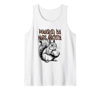 Propulsé par Nuts and Anxiety Funny Squirrel Mental Health Débardeur