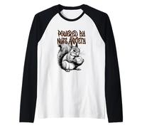 Propulsé par Nuts and Anxiety Funny Squirrel Mental Health Manche Raglan