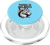 Propulsé par Nuts and Anxiety Funny Squirrel Mental Health PopSockets PopGrip pour MagSafe