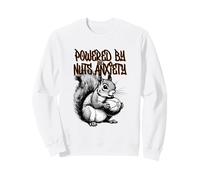 Propulsé par Nuts and Anxiety Funny Squirrel Mental Health Sweatshirt