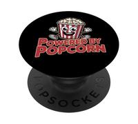 Propulsé par Popcorn Funny Movie Snack Lover Design PopSockets PopGrip Adhésif