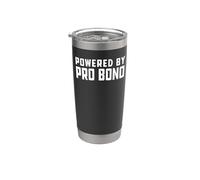 Propulsé par Pro Bono Gobelet isotherme en acier inoxydable double paroi