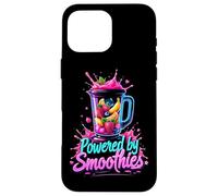 Propulsé par Smoothies Smoothie Health Drink Vegan Life Coque pour iPhone 16 Pro Max