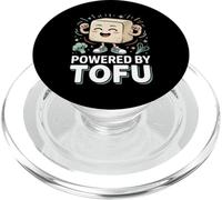 Propulsé par Tofu Funny Vegan Plant Protein PopSockets PopGrip pour MagSafe