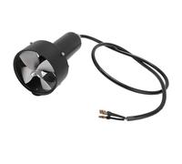 Propulseur submersible 12 à 25,2 V en alliage d'aluminium étanche avec 4 lames pour kayaks, bateaux, robots sous-marins (sens inverse des aiguilles d'une montre)
