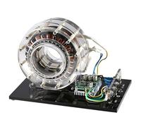 Propulsion à jet de pompe sans arbre et moteur sans balais haute puissance - Jouet scientifique éducatif STEM pour l'enseignement de la démonstration, cadeau de décoration high-tech pour adultes