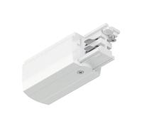 Prorail3 Fin d'alimentation sur le maximum de gauche. 3,680W 230V blanc métal blanc, plastique