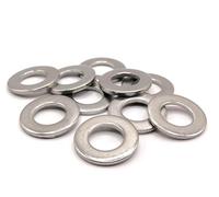 PRORAJE Rondelles métal M12 Inox Ø extérieur 24 mm | Rondelle plate M12x24mm | Acier inoxydable A2 (V2A/304) norme NFE 25514 Z | Bois/Metal/Ecrous/Vis/etc : LOT DE 10 Pcs