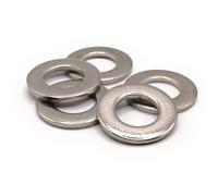 PRORAJE Rondelles métal M12 Inox Ø extérieur 24 mm | Rondelle plate M12x24mm | Acier inoxydable A2 (V2A/304) norme NFE 25514 Z | Bois/Metal/Ecrous/Vis/etc : LOT DE 5 Pcs