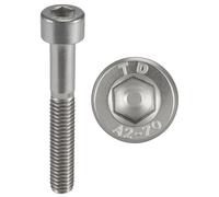 PRORAJE Vis M3x30 mm INOX A2 Tête Cylindrique Ø 3x30 mm, LOT DE 100 Pcs