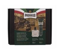Proraso 100ml Duo De Rasage Classique Vert, Baume Après-Rasage